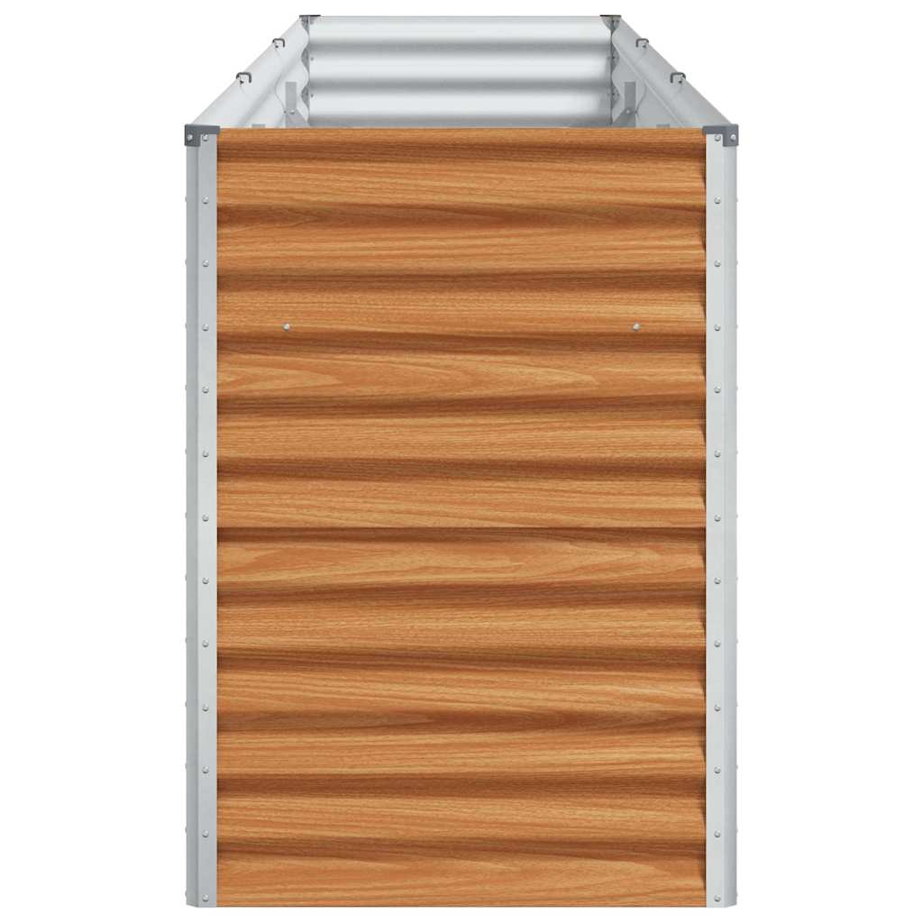 Verhoogde plantenbak 290 x 50 x 68 cm Gegalvaniseerd staal is nu te koop bij PeponiXL, paradijselijk wonen!