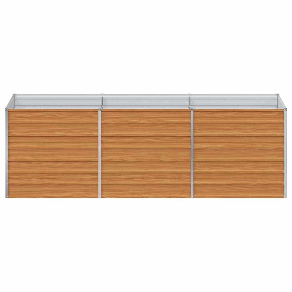 Verhoogde plantenbak Licht Bruin 240 x 80 x 77 cm is nu te koop bij PeponiXL, paradijselijk wonen!