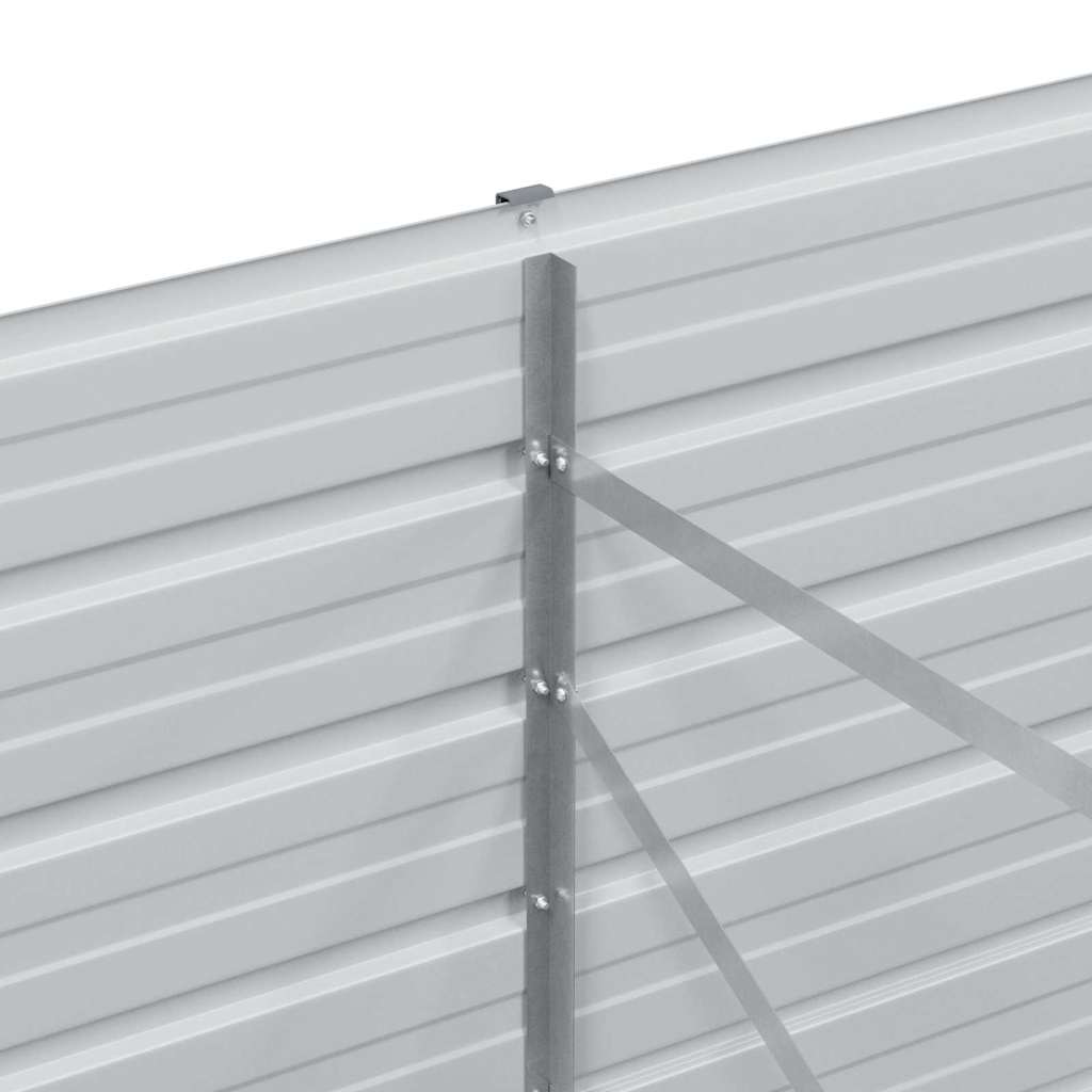 Verhoogde plantenbak Licht Bruin 320 x 80 x 77 cm is nu te koop bij PeponiXL, paradijselijk wonen!