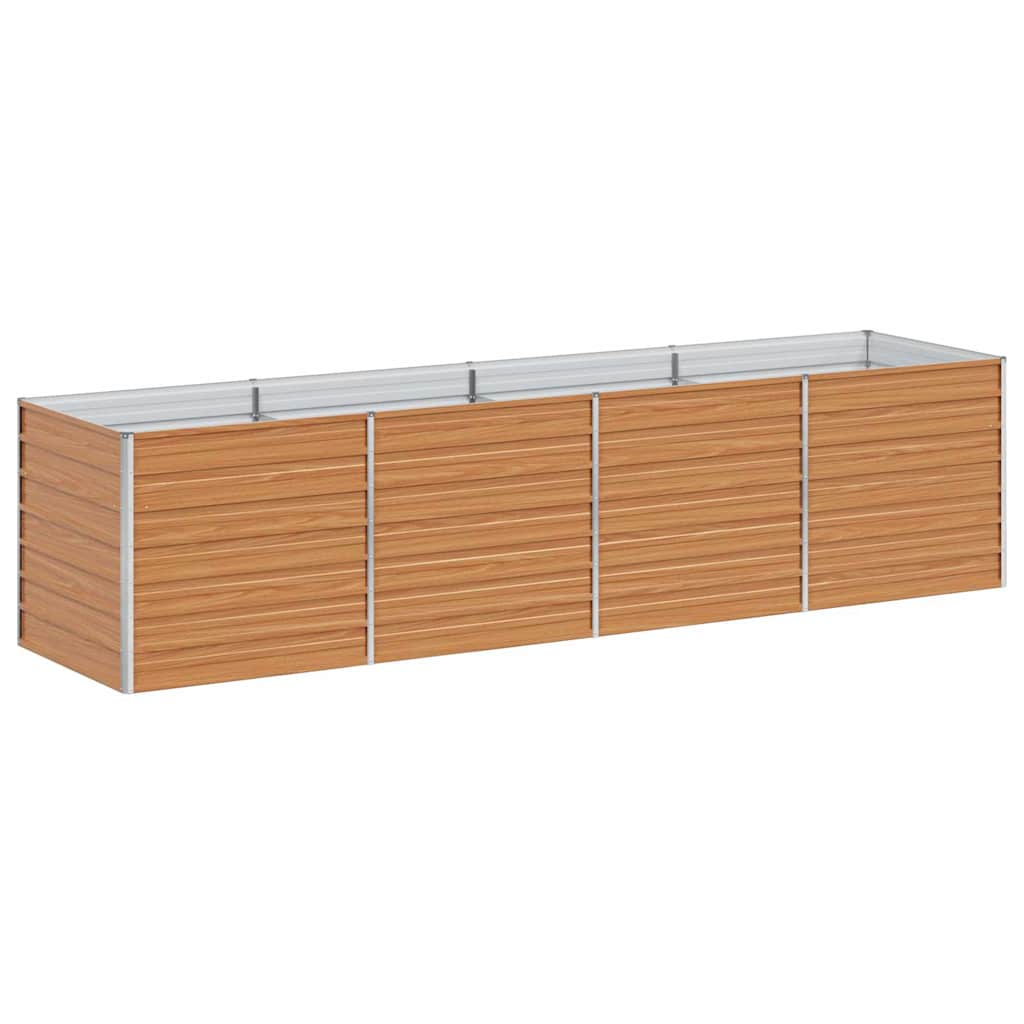 Verhoogde plantenbak Licht Bruin 320 x 80 x 77 cm is nu te koop bij PeponiXL, paradijselijk wonen!