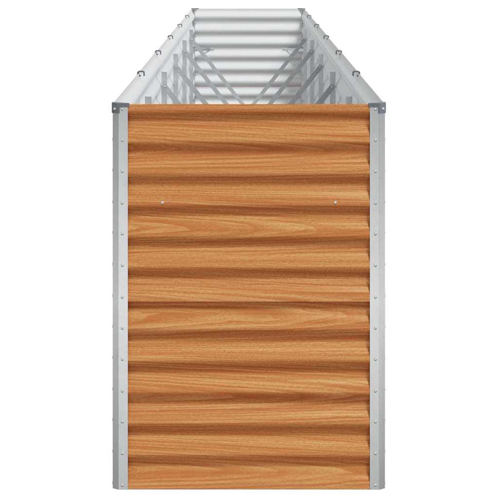 Verhoogde plantenbak 582 x 50 x 68 cm Gegalvaniseerd staal is nu te koop bij PeponiXL, paradijselijk wonen!