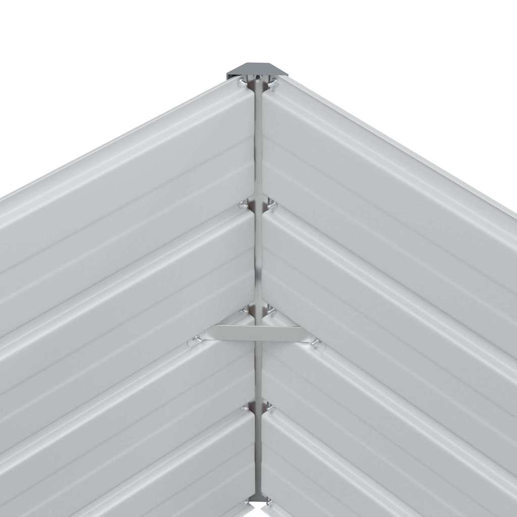 Verhoogde plantenbak Licht Bruin 400 x 80 x 45 cm is nu te koop bij PeponiXL, paradijselijk wonen!