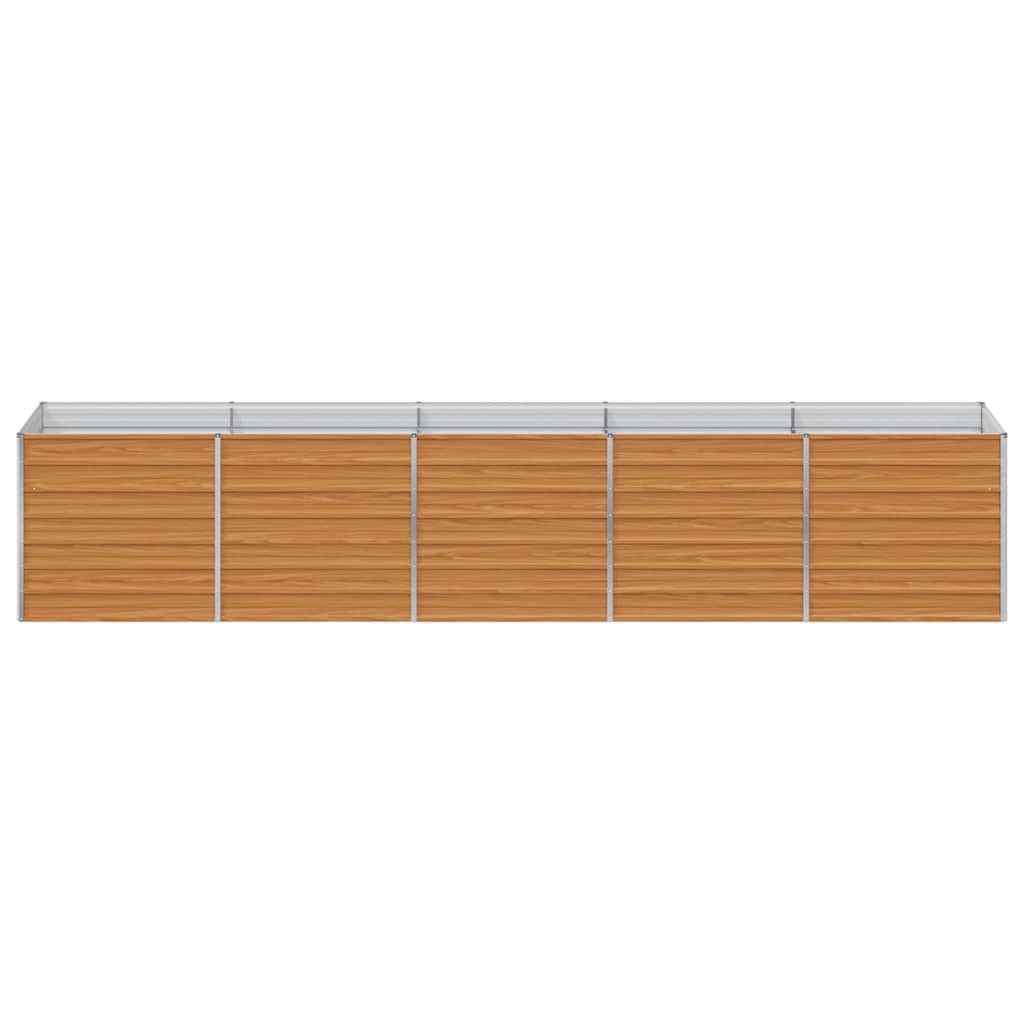Verhoogde plantenbak Licht Bruin 400 x 80 x 77 cm is nu te koop bij PeponiXL, paradijselijk wonen!