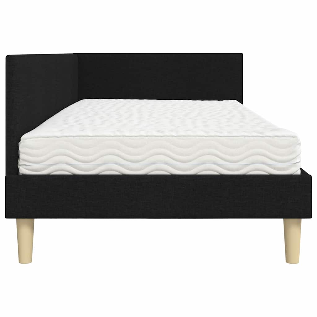 Hoekbedframe met Matras Anders met hoofdeinde 2 pcs Groen Stof is nu te koop bij PeponiXL, paradijselijk wonen!
