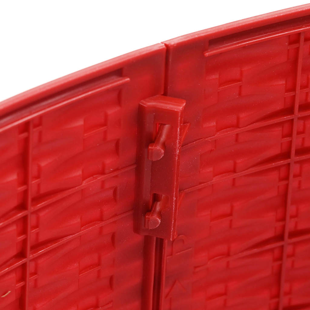 Kerstboomrok Rood Ø 65 x 24 cm Kunststof is nu te koop bij PeponiXL, paradijselijk wonen!