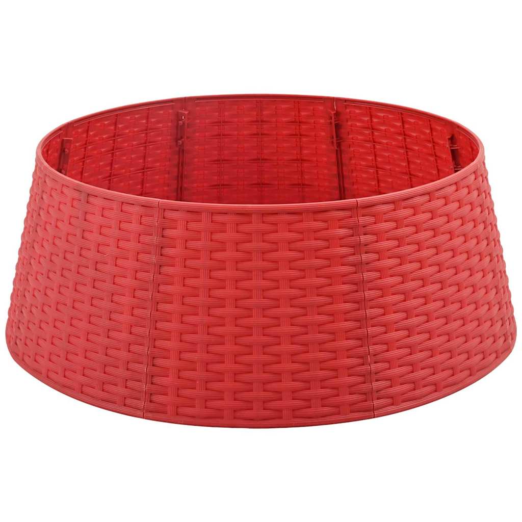 Kerstboomrok Rood Ø 65 x 24 cm Kunststof is nu te koop bij PeponiXL, paradijselijk wonen!