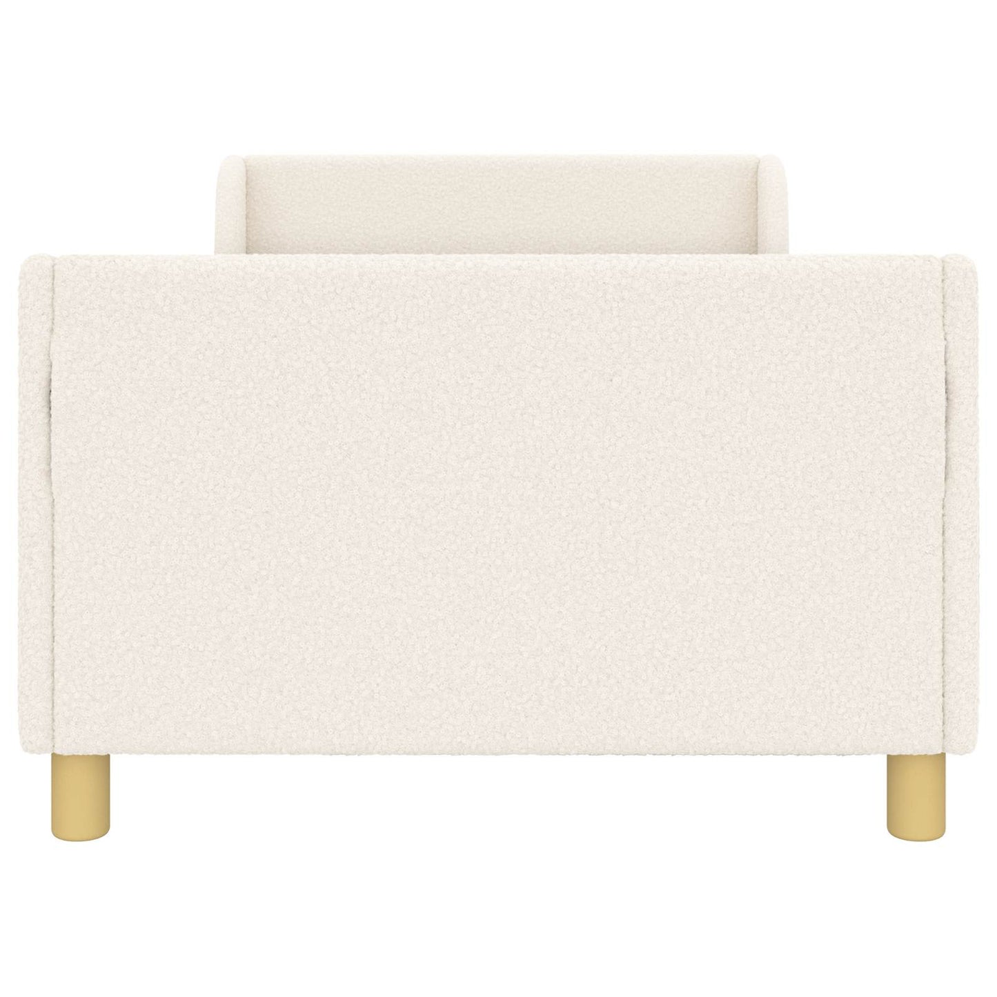 Bedframe voor kinderen met hoofdbord Crème 90 x 200 cm is nu te koop bij PeponiXL, paradijselijk wonen!