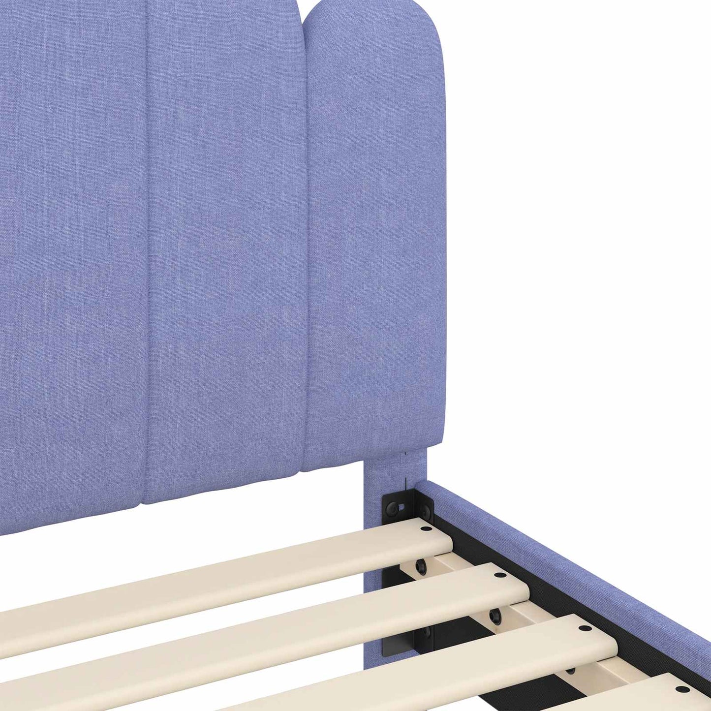 Bedframe voor kinderen met hoofdbord Jeans Blauw 90 x 200 cm is nu te koop bij PeponiXL, paradijselijk wonen!
