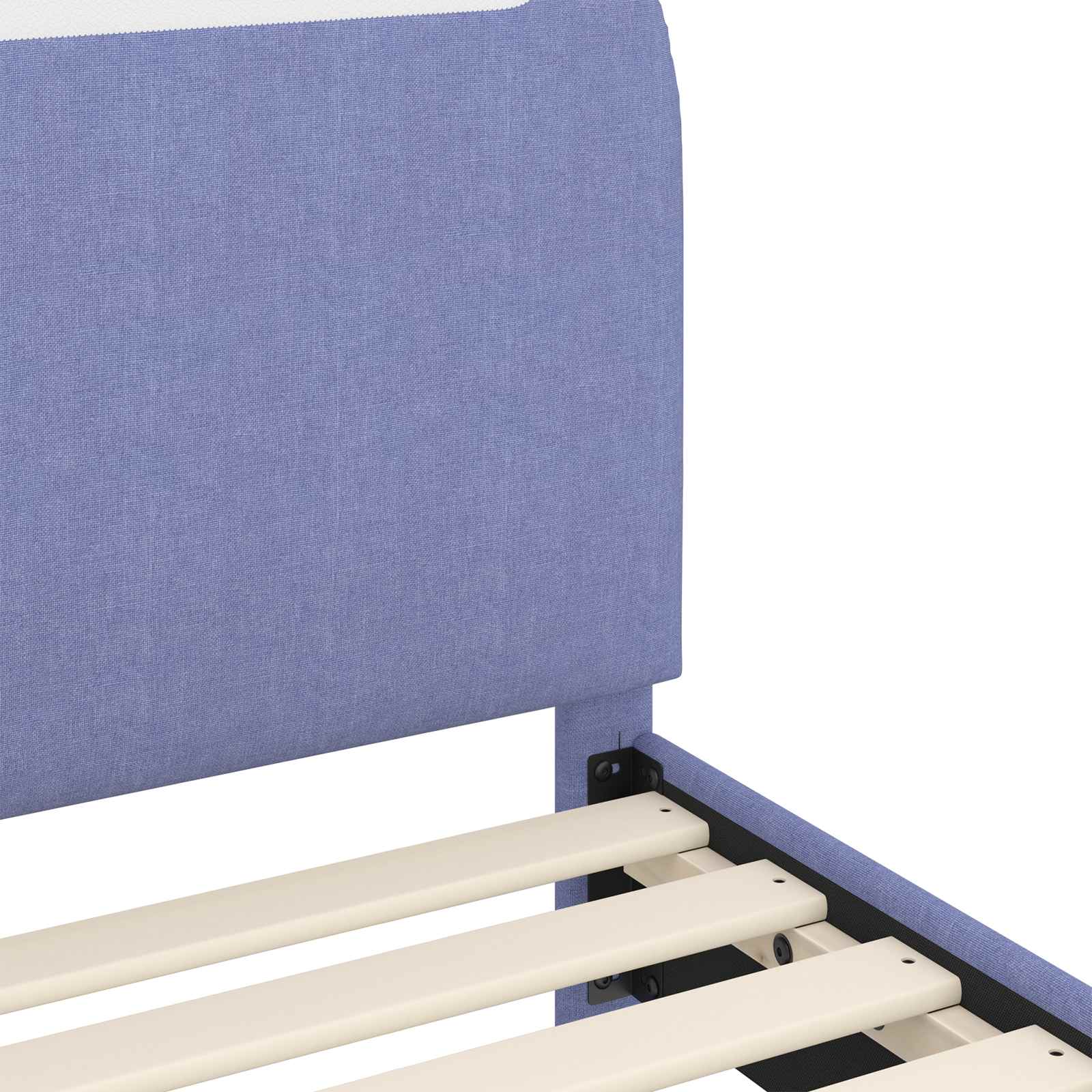 Bedframe voor kinderen met hoofdbord Jeans Blauw 90 x 190 cm is nu te koop bij PeponiXL, paradijselijk wonen!