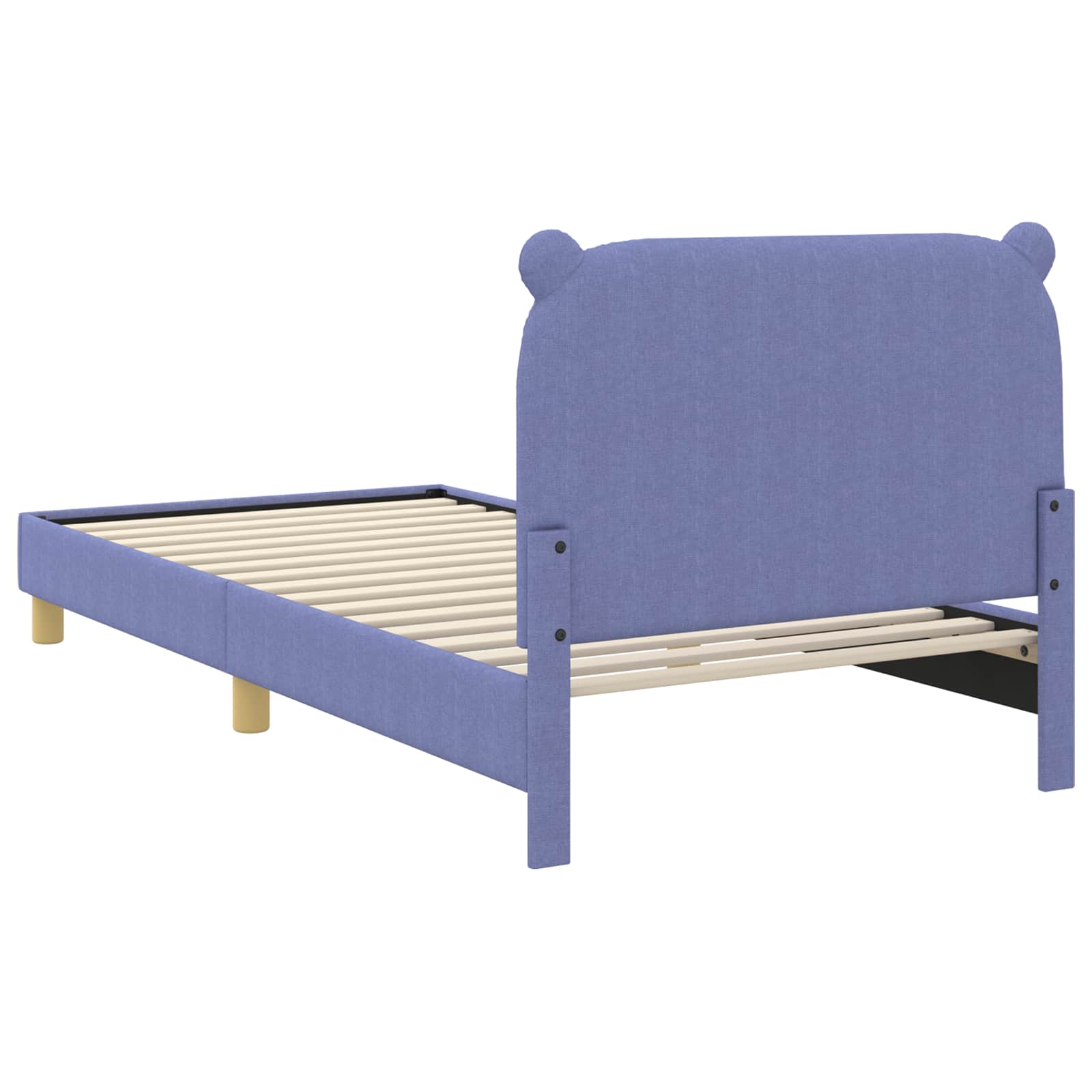 Bedframe voor kinderen met hoofdbord Jeans Blauw 90 x 200 cm is nu te koop bij PeponiXL, paradijselijk wonen!