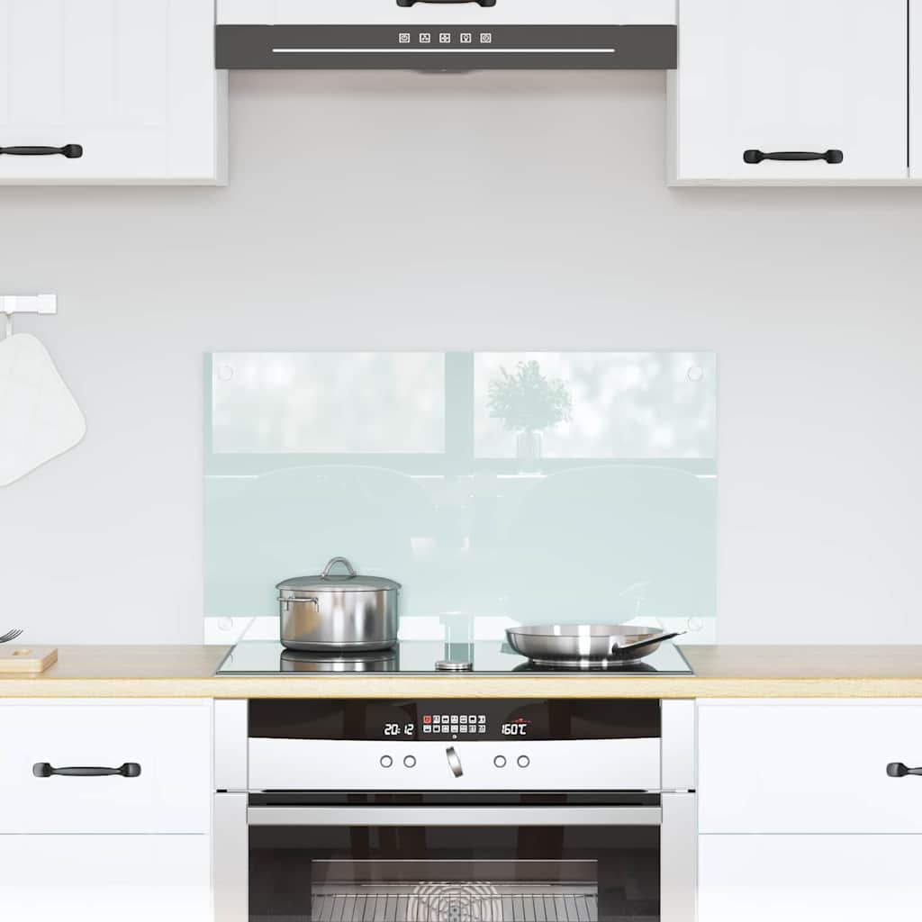 Keukenachterwand Melk 70 x 40 cm gehard glas is nu te koop bij PeponiXL, paradijselijk wonen!
