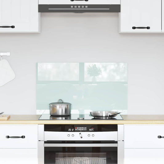 Keukenachterwand Melk 70 x 40 cm gehard glas is nu te koop bij PeponiXL, paradijselijk wonen!