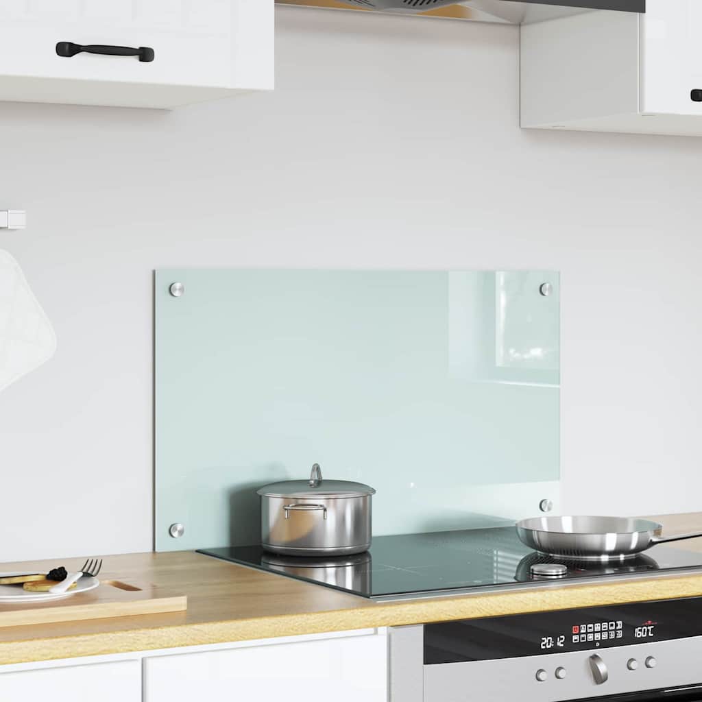 Keukenachterwand Melk 70 x 40 cm gehard glas is nu te koop bij PeponiXL, paradijselijk wonen!