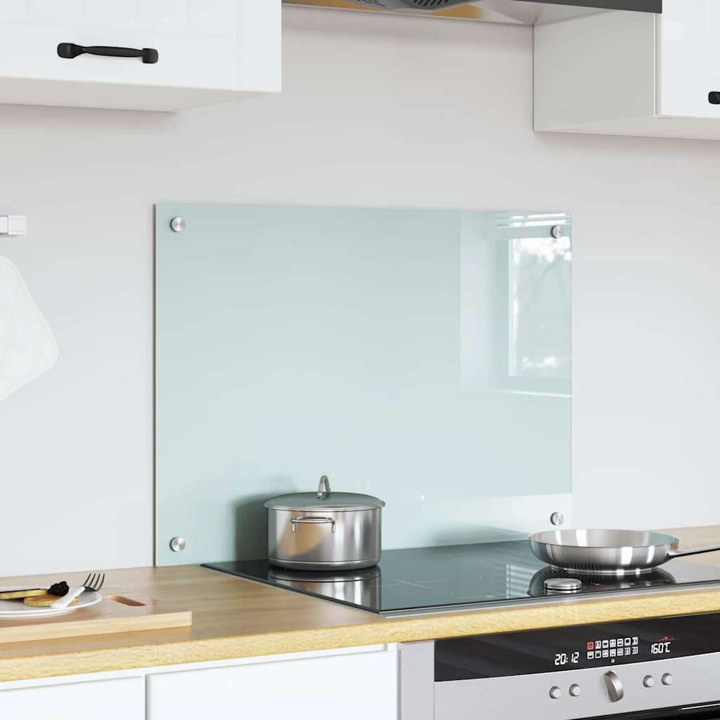 Keukenachterwand Melk 70 x 50 cm gehard glas is nu te koop bij PeponiXL, paradijselijk wonen!