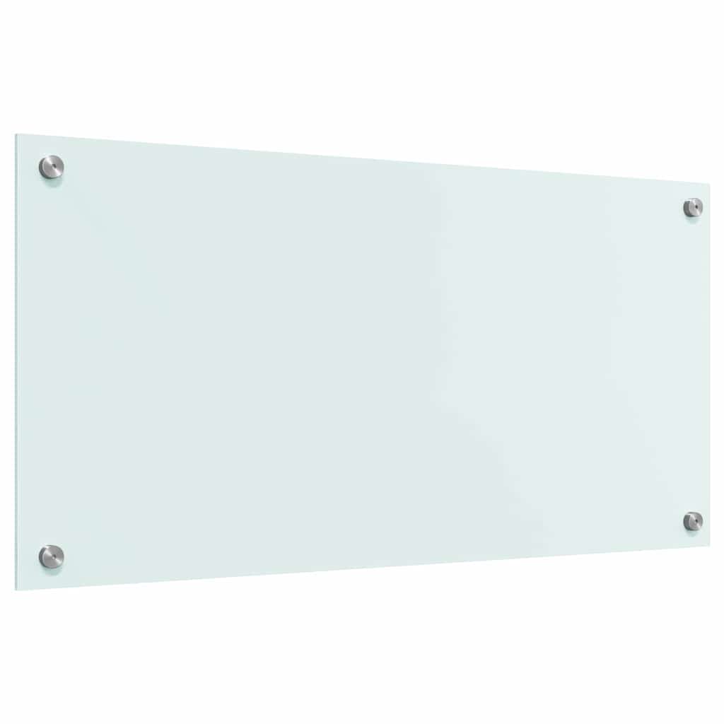 Keukenachterwand Melk 80 x 40 cm gehard glas is nu te koop bij PeponiXL, paradijselijk wonen!