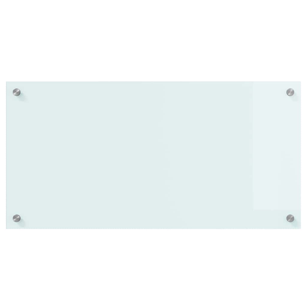 Keukenachterwand Melk 80 x 40 cm gehard glas is nu te koop bij PeponiXL, paradijselijk wonen!