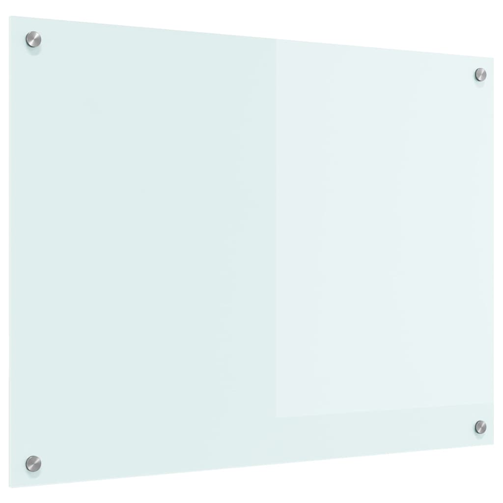 Keukenachterwand Melk 80 x 60 cm gehard glas is nu te koop bij PeponiXL, paradijselijk wonen!