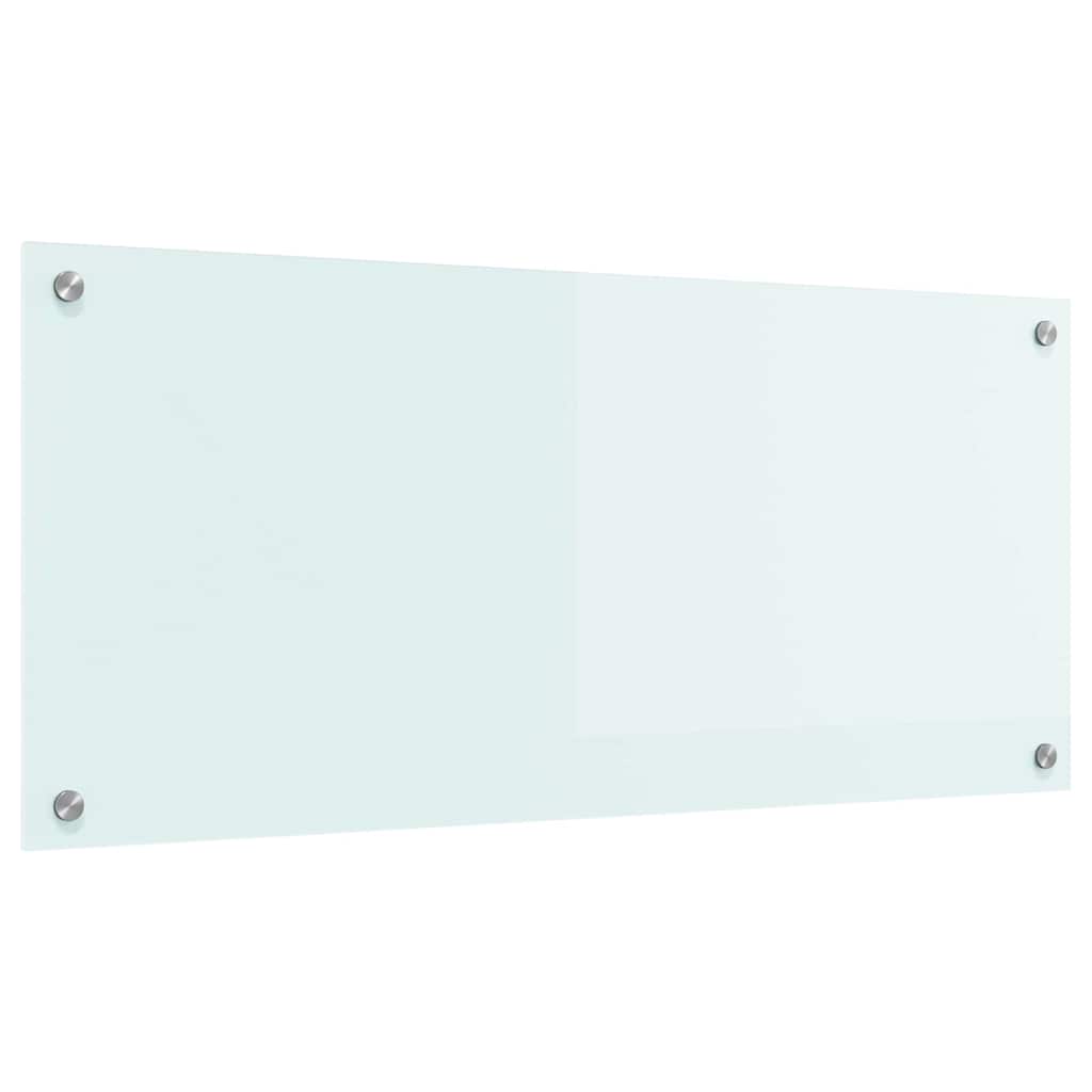 Keukenachterwand Melk 90 x 40 cm gehard glas is nu te koop bij PeponiXL, paradijselijk wonen!