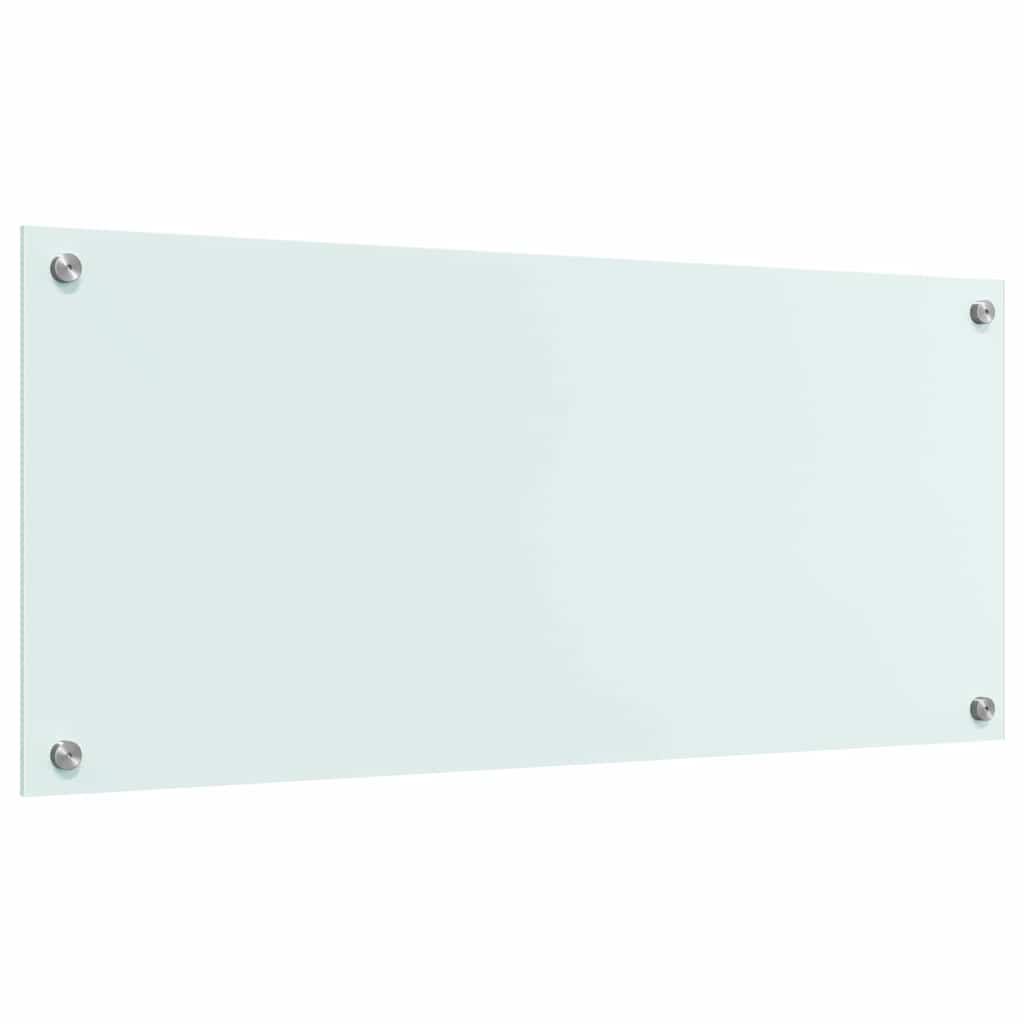 Keukenachterwand Melk 90 x 40 cm gehard glas is nu te koop bij PeponiXL, paradijselijk wonen!