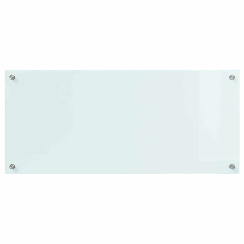 Keukenachterwand Melk 90 x 40 cm gehard glas is nu te koop bij PeponiXL, paradijselijk wonen!