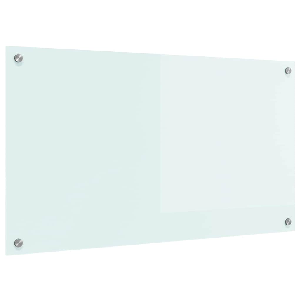 Keukenachterwand Melk 90 x 50 cm gehard glas is nu te koop bij PeponiXL, paradijselijk wonen!