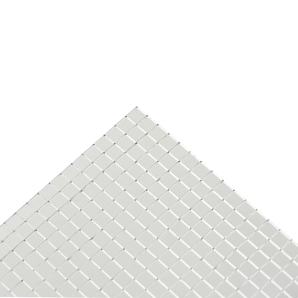Spiegelmozaïek Tegel Geometrisch 3 pcs Zilver 30 x 30 cm Glas is nu te koop bij PeponiXL, paradijselijk wonen!