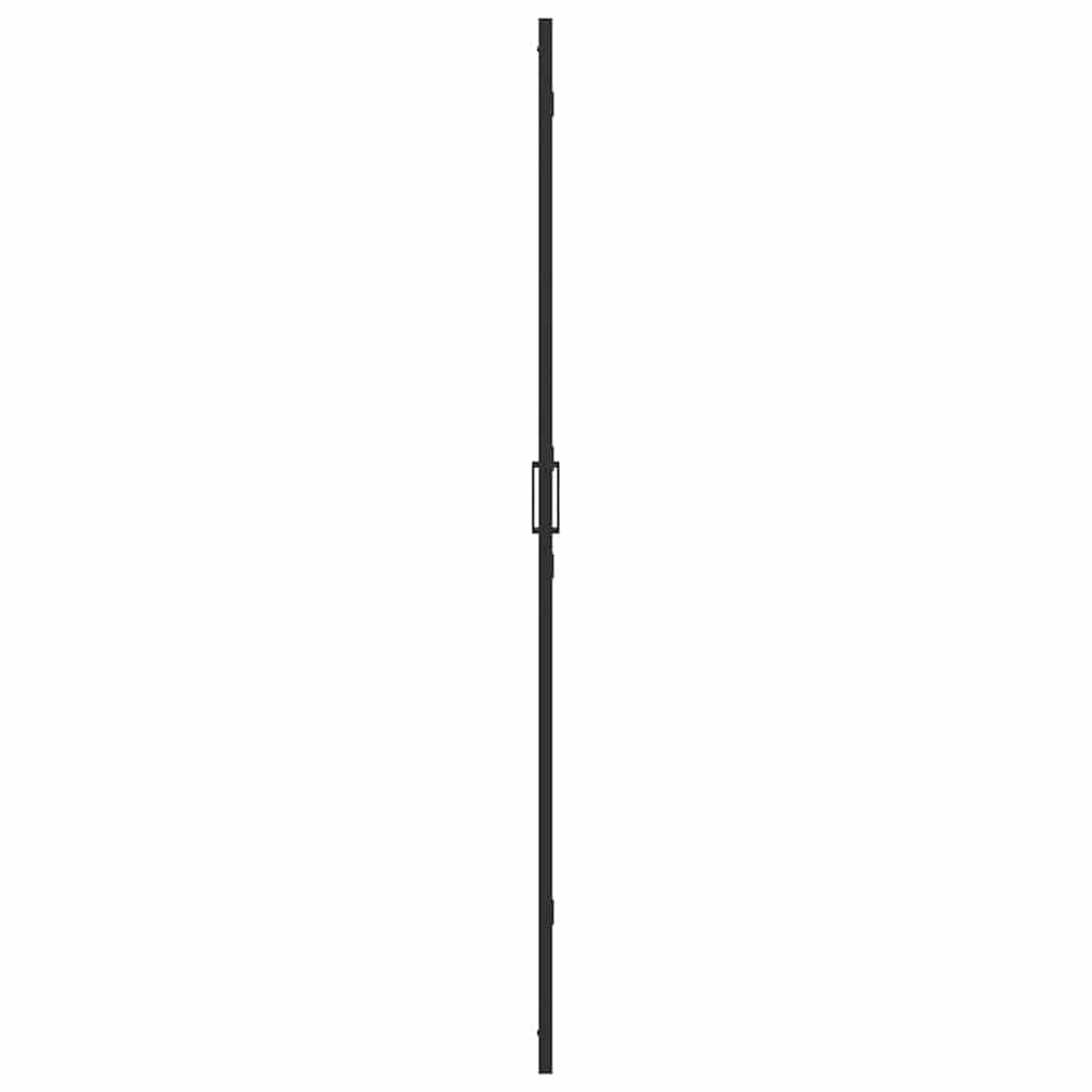 Inloopdouchewand Zwart 110 x 6,5 x 190 cm is nu te koop bij PeponiXL, paradijselijk wonen!