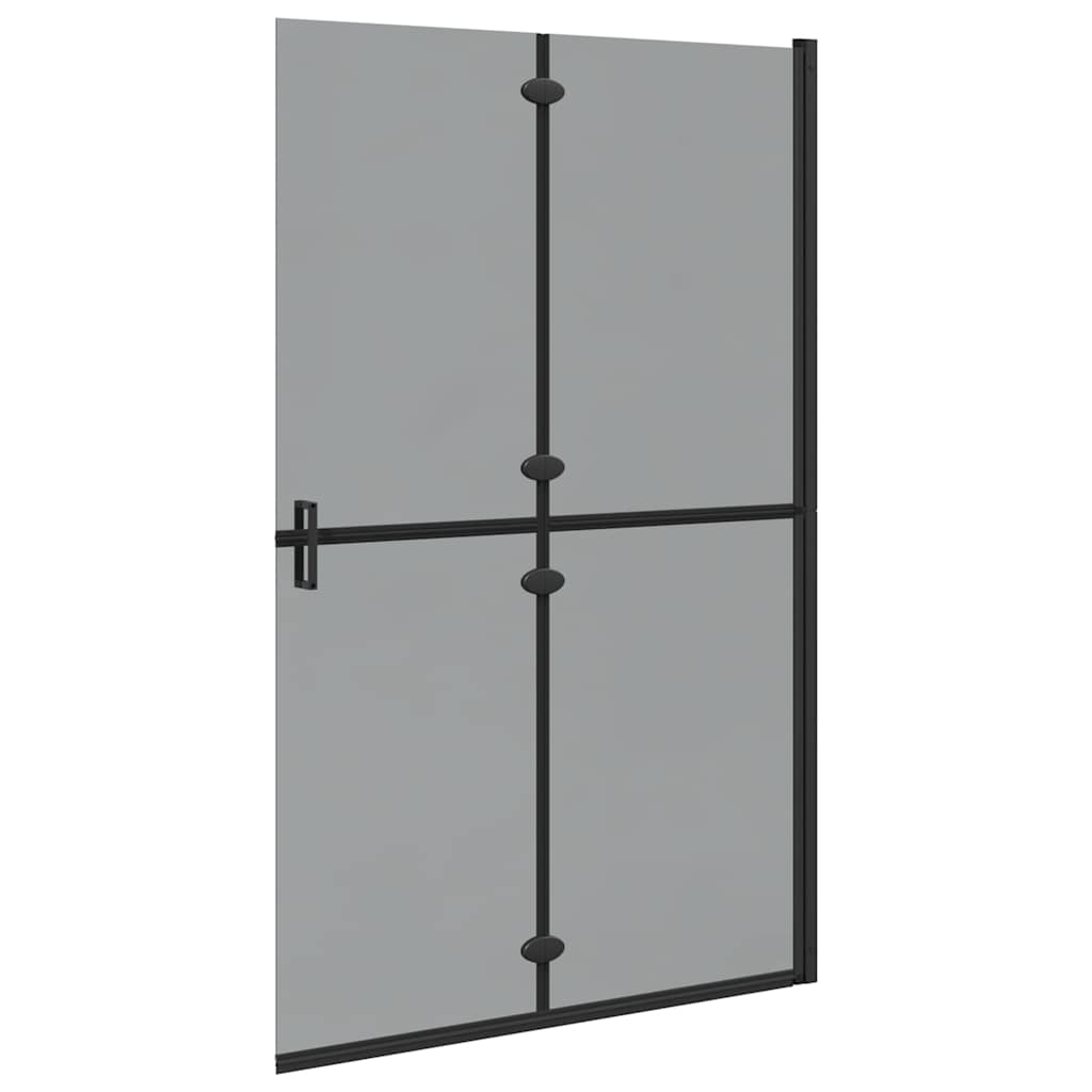 Inloopdouchewand Zwart 120 x 6,5 x 190 cm is nu te koop bij PeponiXL, paradijselijk wonen!