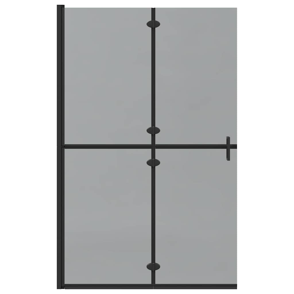 Inloopdouchewand Zwart 120 x 6,5 x 190 cm is nu te koop bij PeponiXL, paradijselijk wonen!