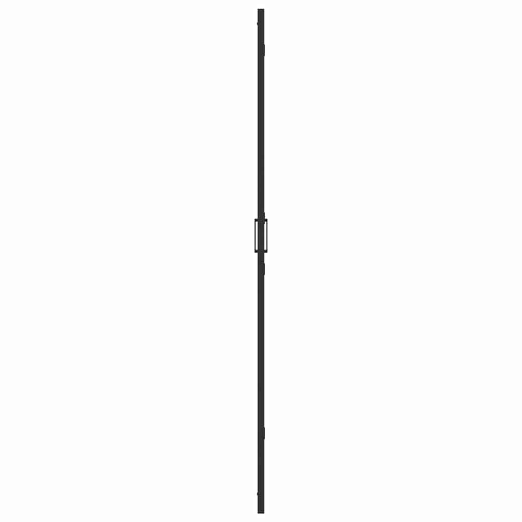 Inloopdouchewand Zwart 120 x 6,5 x 190 cm is nu te koop bij PeponiXL, paradijselijk wonen!