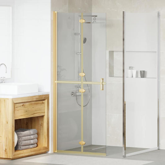 Inloopdouchewand Goud 80 x 6,5 x 190 cm is nu te koop bij PeponiXL, paradijselijk wonen!