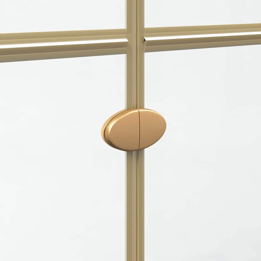 Inloopdouchewand Goud 90 x 6.5 x 190 cm is nu te koop bij PeponiXL, paradijselijk wonen!