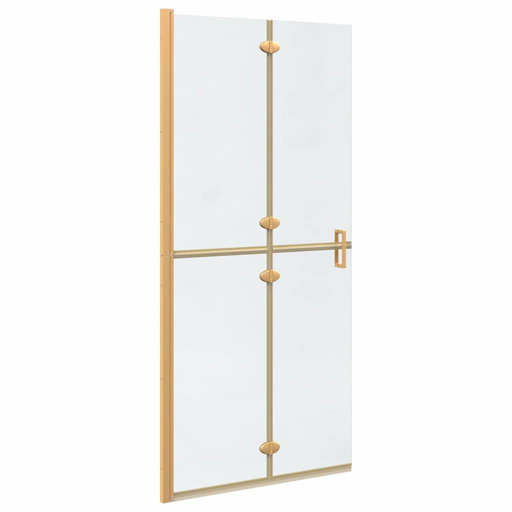 Inloopdouchewand Goud 90 x 6.5 x 190 cm is nu te koop bij PeponiXL, paradijselijk wonen!