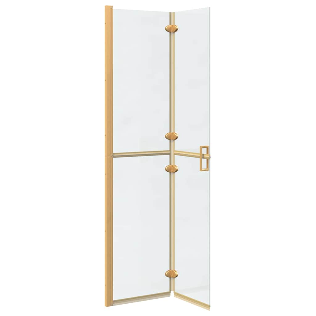 Inloopdouchewand Goud 90 x 6.5 x 190 cm is nu te koop bij PeponiXL, paradijselijk wonen!