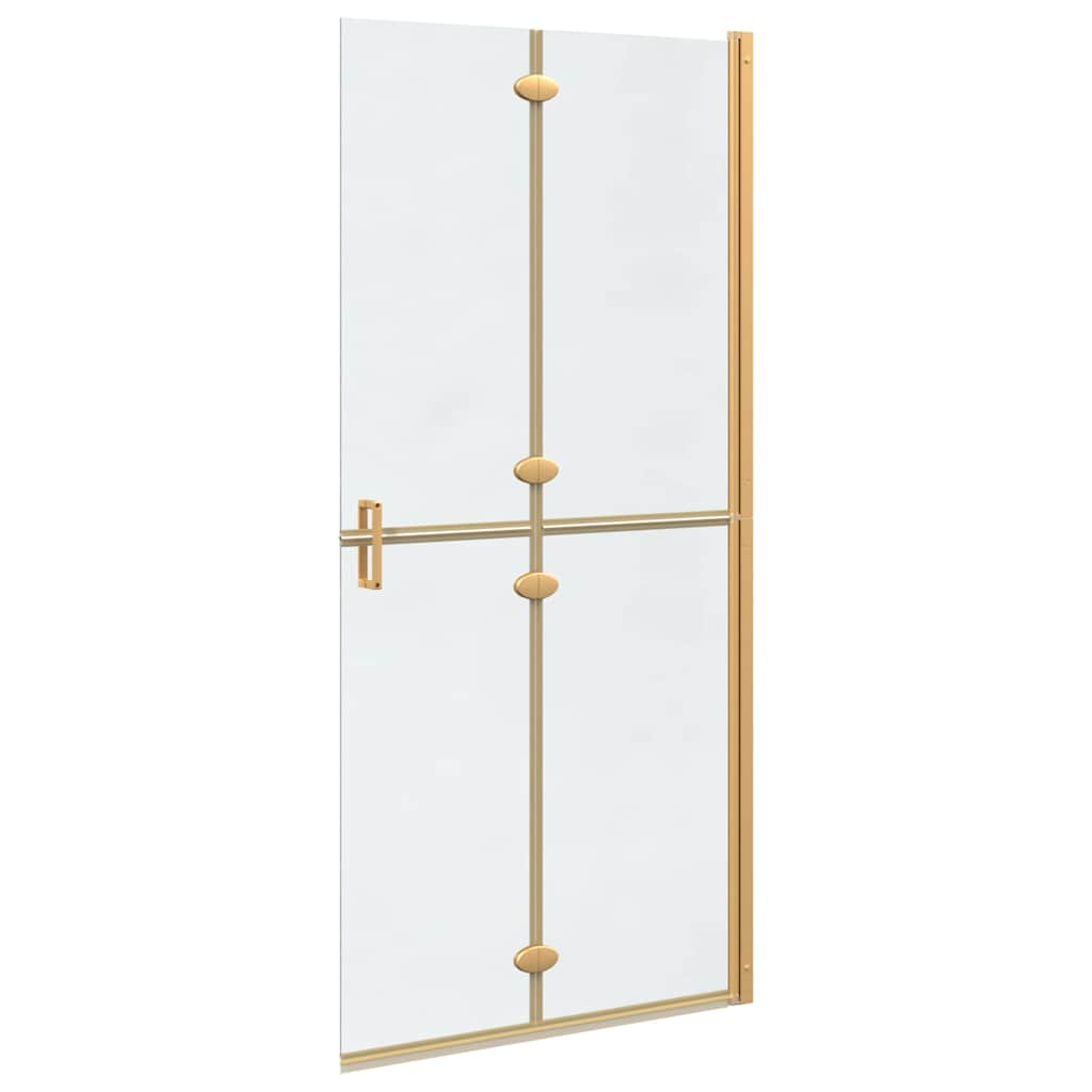 Inloopdouchewand Goud 90 x 6.5 x 190 cm is nu te koop bij PeponiXL, paradijselijk wonen!