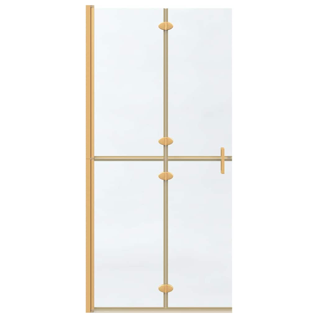 Inloopdouchewand Goud 90 x 6.5 x 190 cm is nu te koop bij PeponiXL, paradijselijk wonen!
