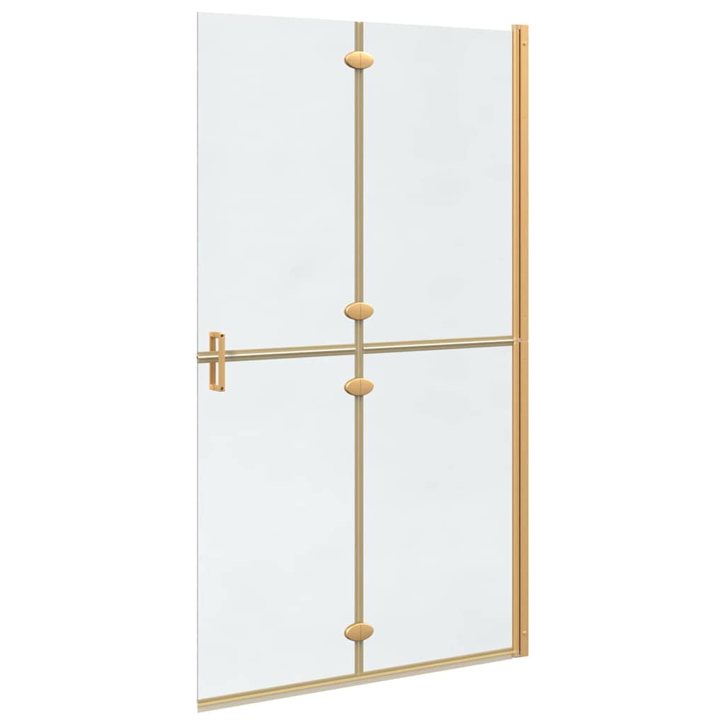 Inloopdouchewand Goud 110 x 6,5 x 190 cm is nu te koop bij PeponiXL, paradijselijk wonen!