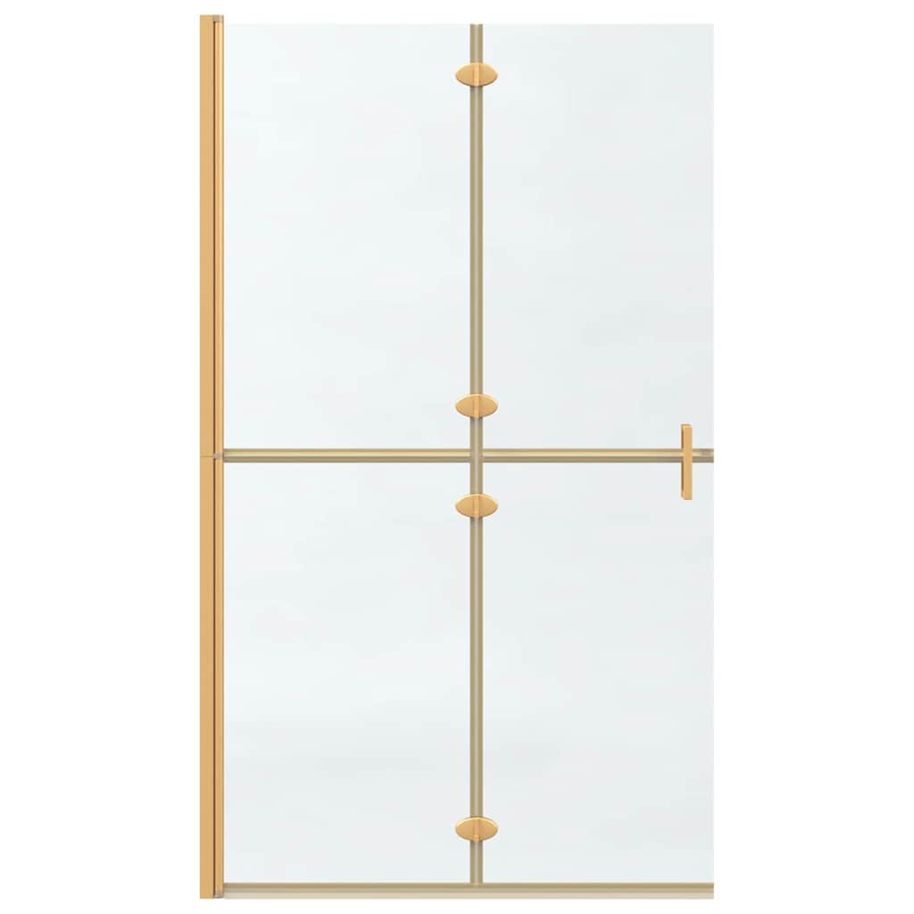 Inloopdouchewand Goud 110 x 6,5 x 190 cm is nu te koop bij PeponiXL, paradijselijk wonen!