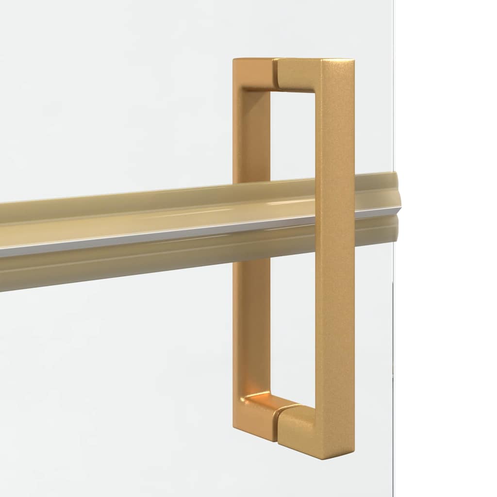 Inloopdouchewand Goud 120 x 6,5 x 190 cm is nu te koop bij PeponiXL, paradijselijk wonen!