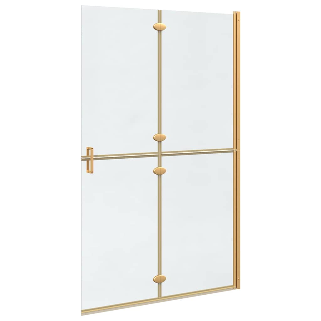 Inloopdouchewand Goud 120 x 6,5 x 190 cm is nu te koop bij PeponiXL, paradijselijk wonen!