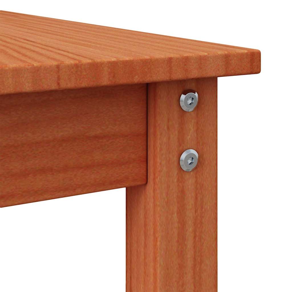 Salontafel Wasbruin 50 x 50 x 45 cm Massief grenenhout is nu te koop bij PeponiXL, paradijselijk wonen!