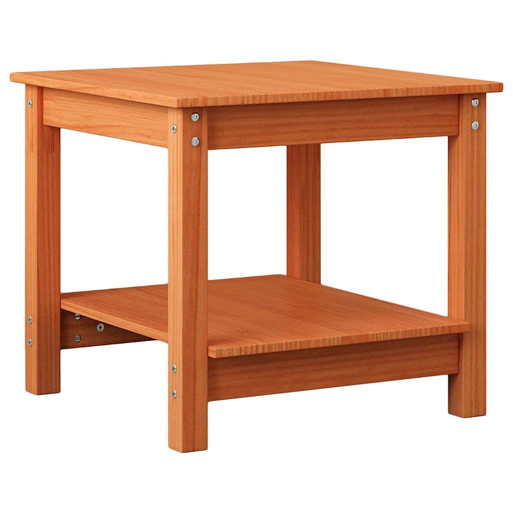 Salontafel Wasbruin 50 x 50 x 45 cm Massief grenenhout is nu te koop bij PeponiXL, paradijselijk wonen!