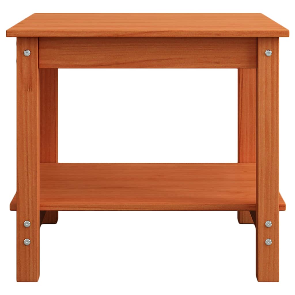 Salontafel Wasbruin 50 x 50 x 45 cm Massief grenenhout is nu te koop bij PeponiXL, paradijselijk wonen!