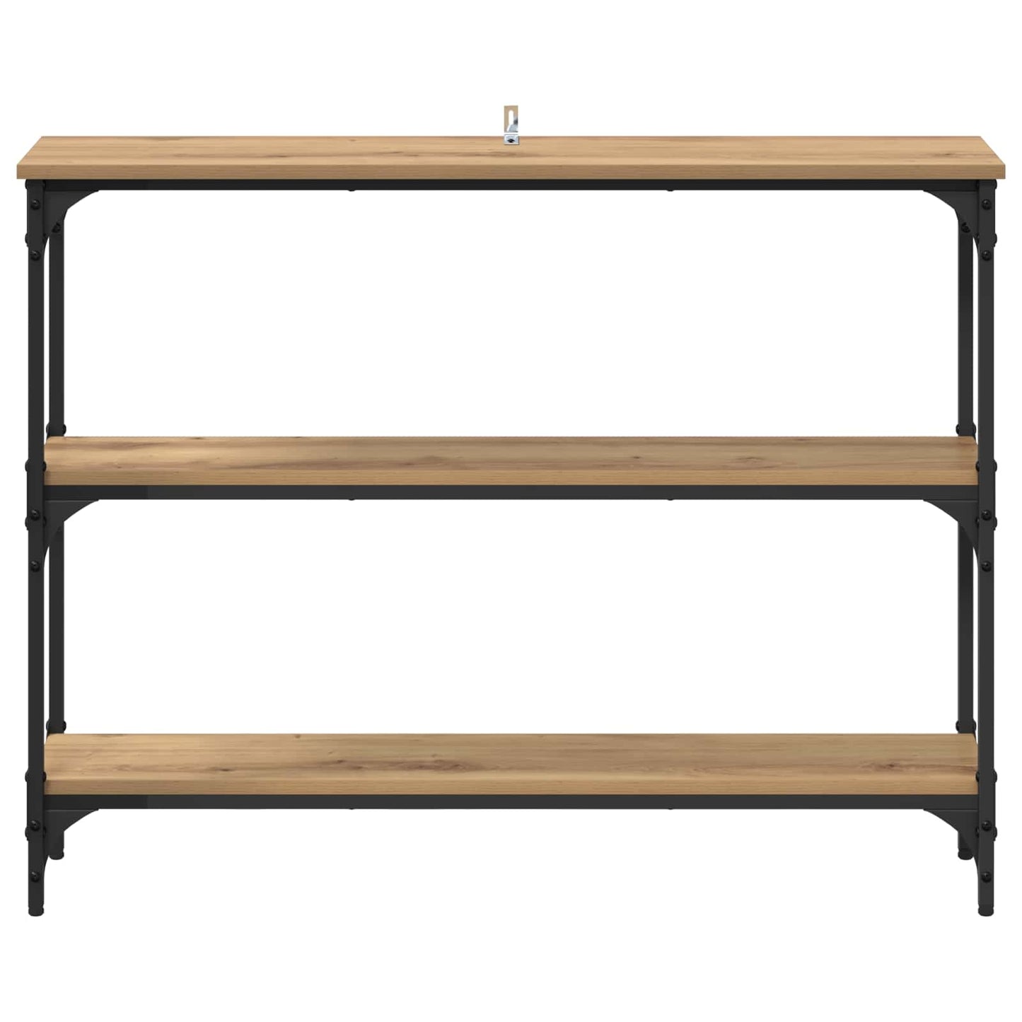 Wandtafel Artisan Eiken 100 x 22,5 x 75 cm Bewerkt hout is nu te koop bij PeponiXL, paradijselijk wonen!