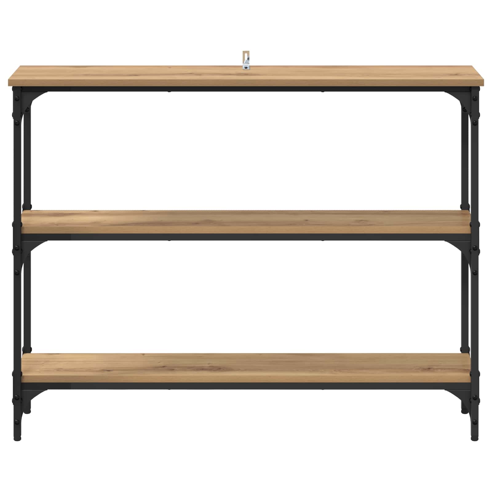 Wandtafel Artisan Eiken 100 x 22,5 x 75 cm Bewerkt hout is nu te koop bij PeponiXL, paradijselijk wonen!