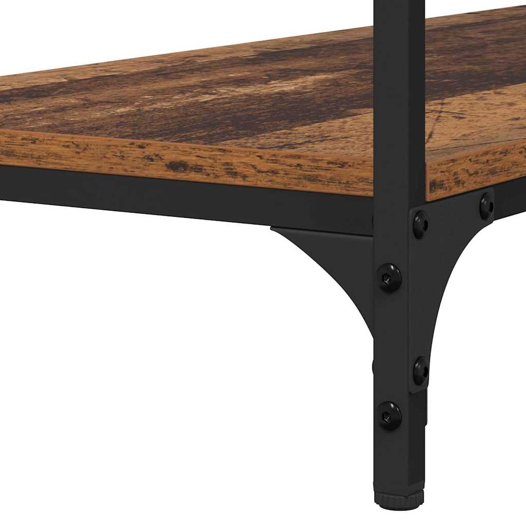 Wandtafel Anders Oud hout 100 x 34.5 x 75 cm Bewerkt hout is nu te koop bij PeponiXL, paradijselijk wonen!
