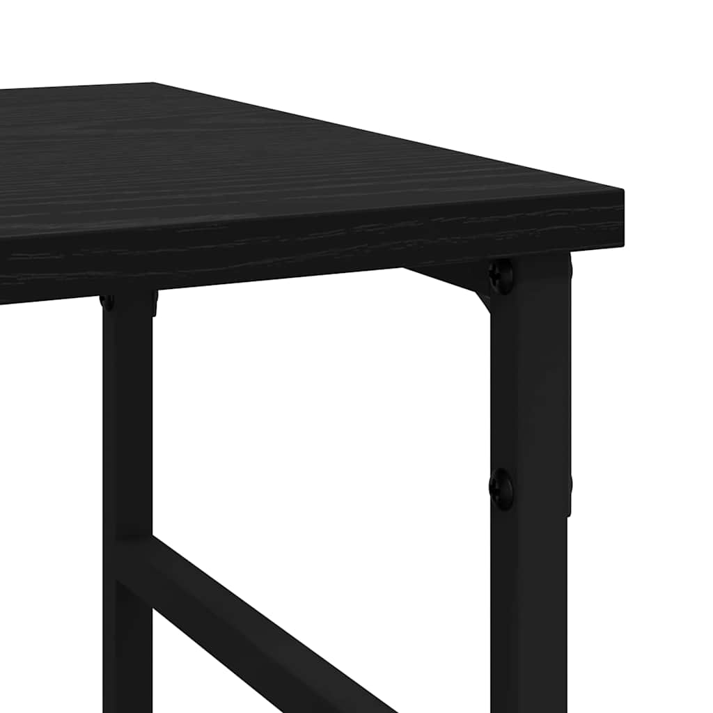 Dressoir Zwart Eiken 102 x 32 x 73,5 cm is nu te koop bij PeponiXL, paradijselijk wonen!