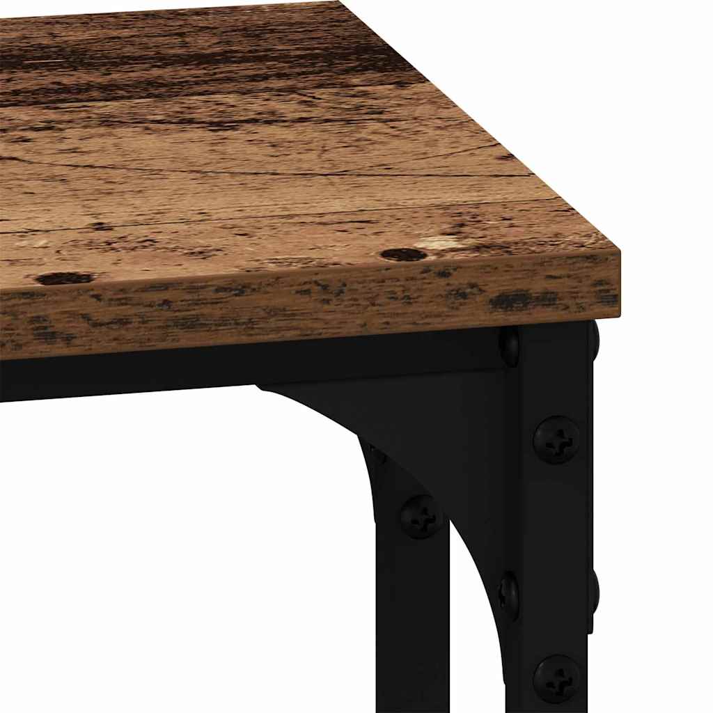 Nesting Koffietafel 3 pcs Oud hout Bewerkt hout is nu te koop bij PeponiXL, paradijselijk wonen!