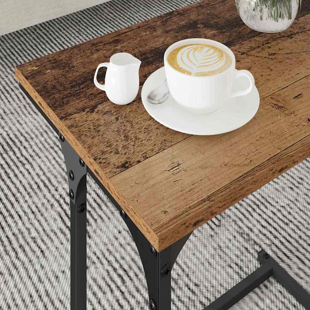 Nesting Koffietafel 3 pcs Oud hout Bewerkt hout is nu te koop bij PeponiXL, paradijselijk wonen!
