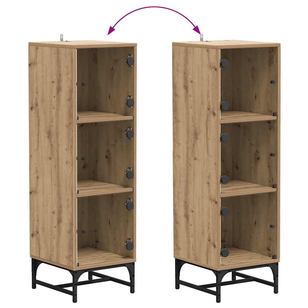 Dressoir Artisan Eiken 35 x 37 x 117 cm is nu te koop bij PeponiXL, paradijselijk wonen!